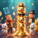 Engage with S8inc's vibrant casino world featuring 3D characters and dynamic game elements.