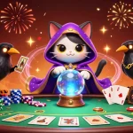 Engage in thrilling casino action with Luckywin's vibrant 3D characters and poker elements.