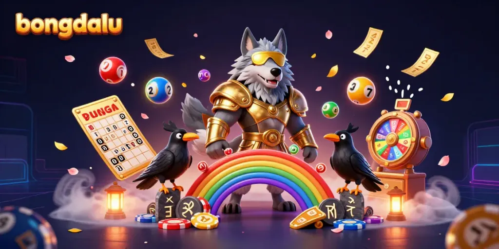 Engage with bongdalu while enjoying thrilling lottery experiences surrounded by vibrant casino elements.
