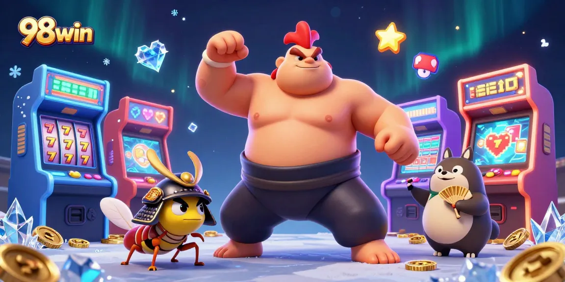Experience thrilling gaming adventures at 98win with dynamic casino features and engaging characters.