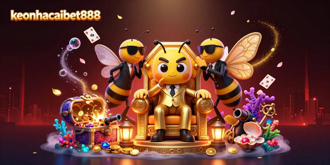 Engage with keonhacaibet888 through thrilling casino action featuring vibrant characters and game elements.