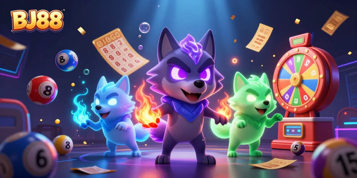 Experience the thrill of BJ88's dynamic online casino and lottery atmosphere.