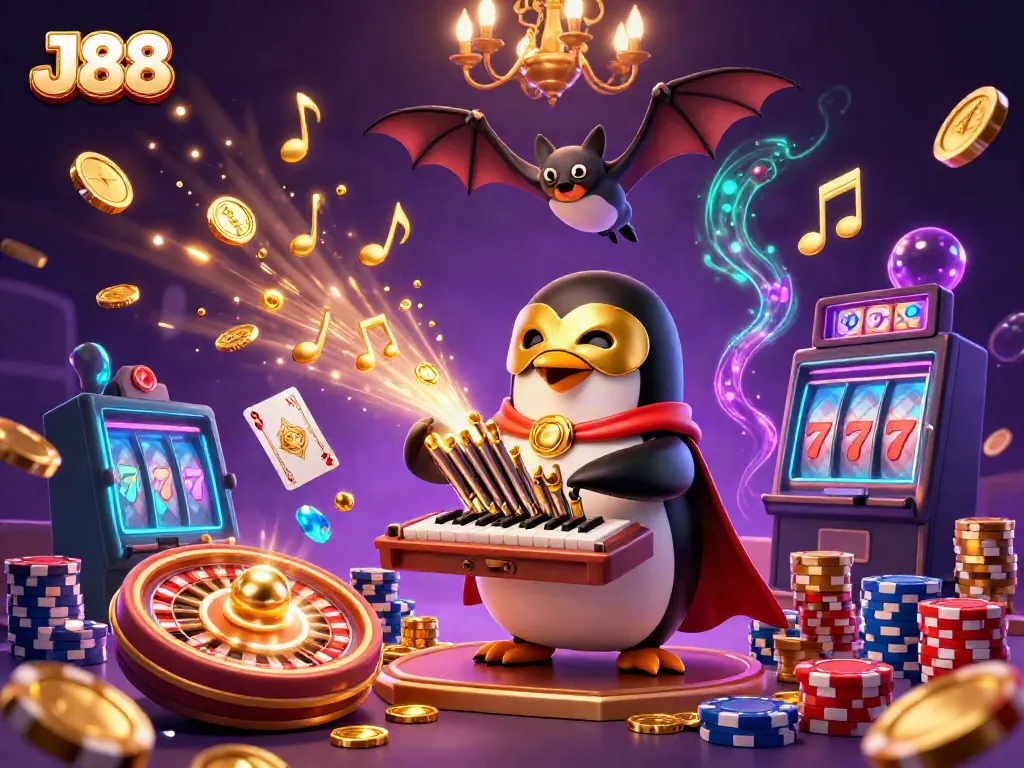 Experience J88's thrilling casino adventure featuring dynamic characters, vibrant elements, and rich visuals.