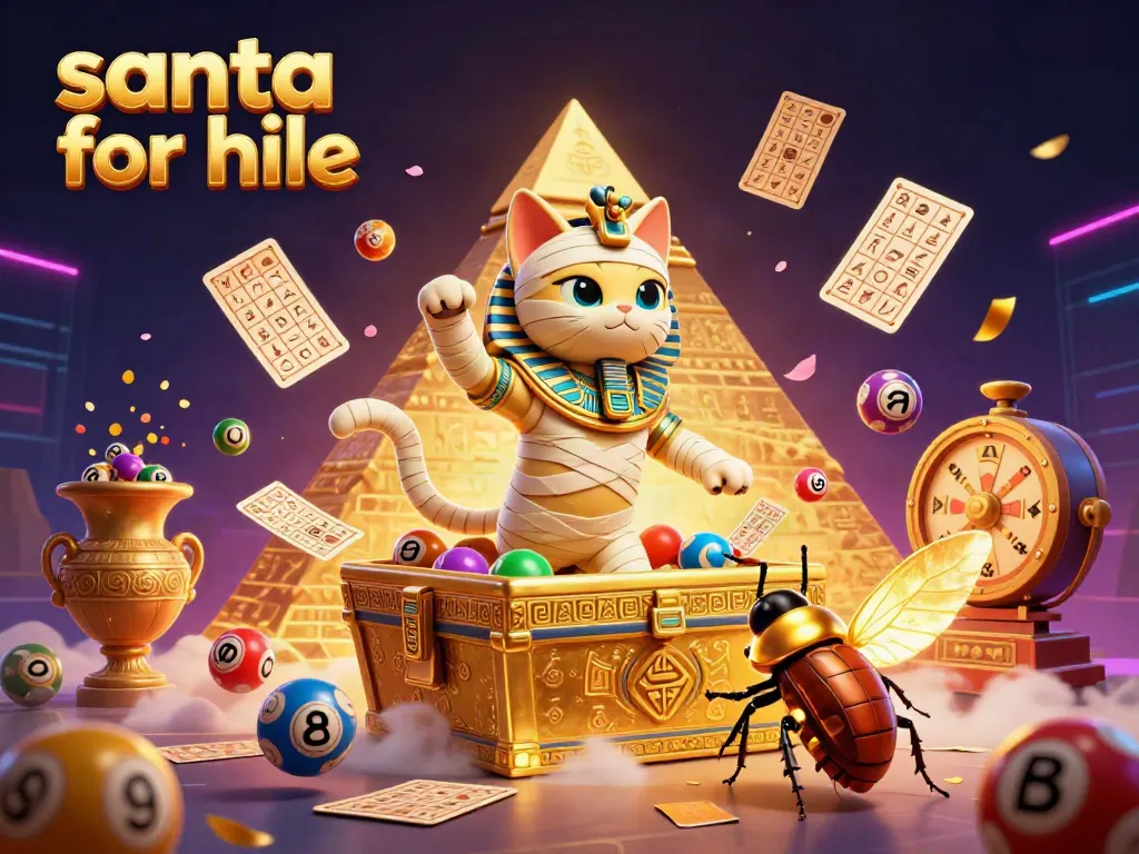 Catch the excitement of santa for hire with engaging lottery elements in a festive casino setting.