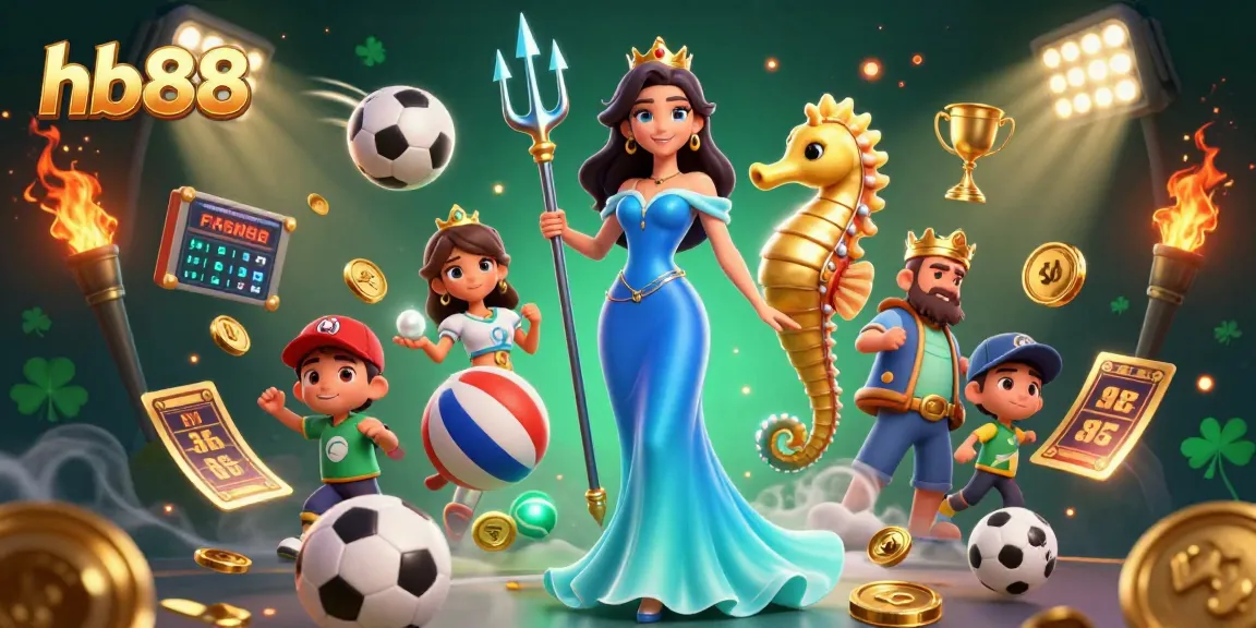 Engage in thrilling gameplay with hb88, showcasing a vibrant casino scene filled with dynamic sports elements.