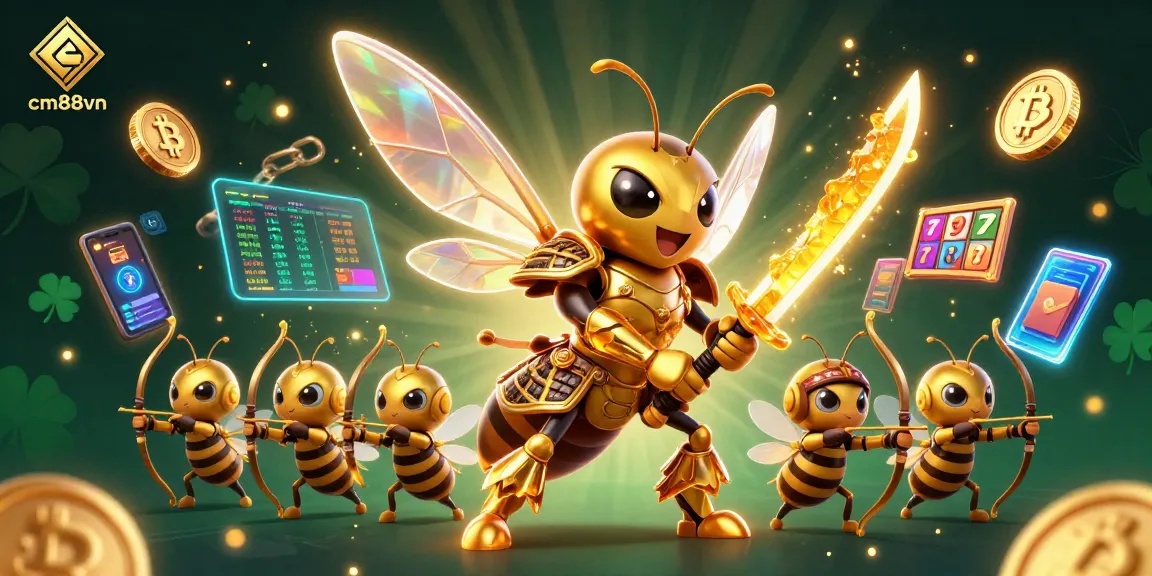 Experience thrilling gameplay at cm88vn with a dynamic casino scene featuring stunning 3D characters.