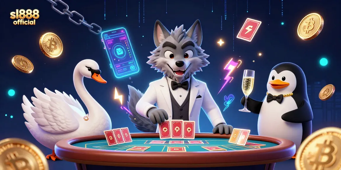 Experience excitement at sl888 official casino with animated characters and dynamic gaming elements.