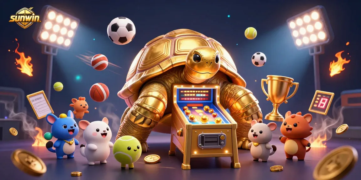 Experience thrilling gameplay at sunwin's dynamic casino featuring vibrant characters and exciting elements.