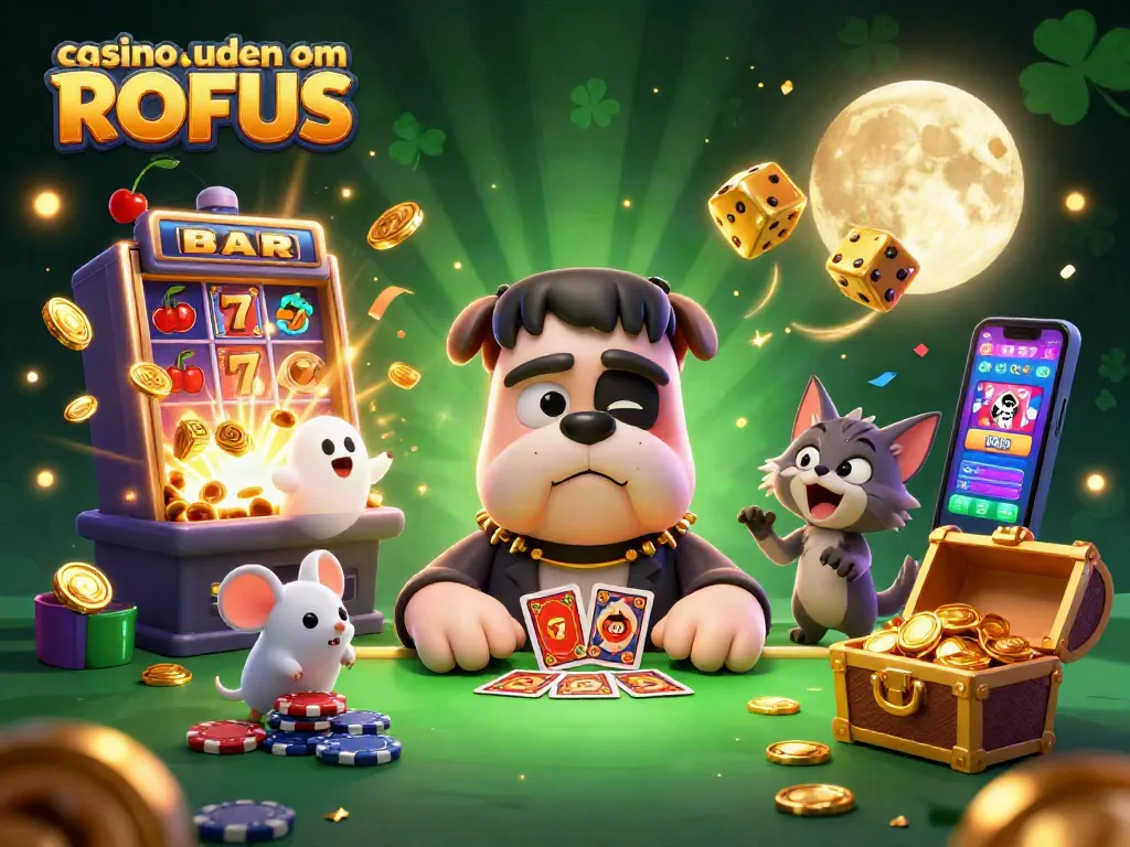 Engage with casino uden om ROFUS and watch a Frankenstein bulldog deal cards amid a jackpot explosion.