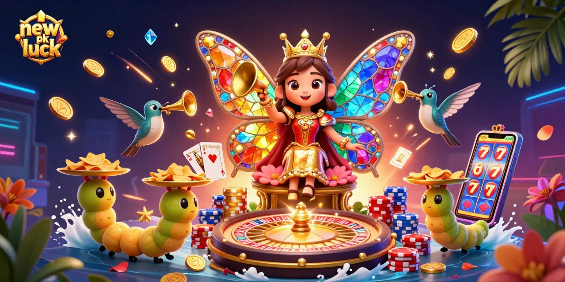 Experience the thrill of new pk luck with vibrant gaming elements and a dynamic casino atmosphere.