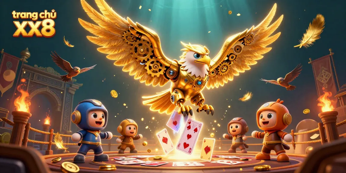 Engage with thrilling gameplay at trang chủ xx8 featuring a dazzling casino spectacle illustration.