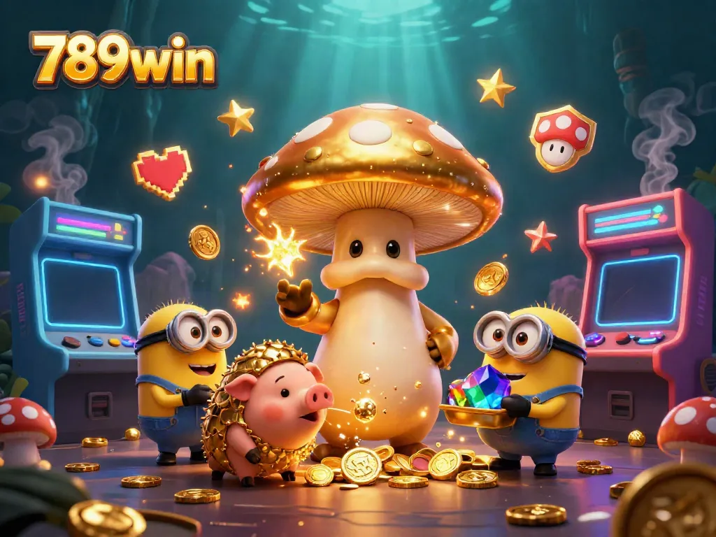 Experience the magical world of 789win as golden treasures and dynamic game elements come alive.
