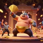 Experience the excitement of game bắn cá đổi thưởng with vibrant underwater elements and engaging characters in motion.