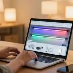 Banda led showcased in an e-commerce product review for online shopping, highlighting the best deals and new arrivals on LED lighting solutions.