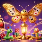 Experience dynamic gaming with Link Slot88 and festive casino elements in an exciting scene.