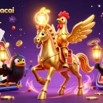 Engage in exciting gameplay with appkeonhacai featuring vibrant casino elements and dynamic characters.
