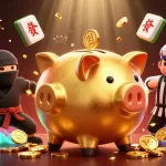 Experience thrilling gaming action with keo nha cai in this vibrant 3D illustration of dynamic characters.